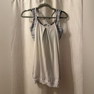 Lululemon 2 in 1 tank top. Size 8